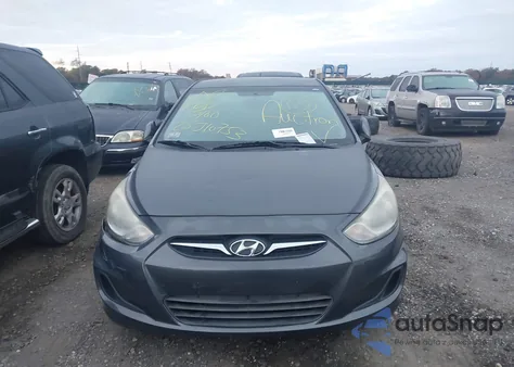 2012 Hyundai Accent Gls из США, поврежденный, VIN KMHCT4AE4CU114761